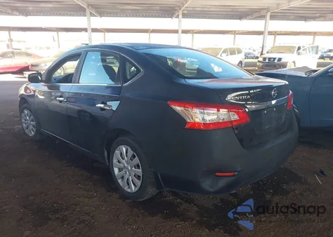 2015 Nissan Sentra S из США, поврежденный, VIN 3N1AB7AP7FY362637